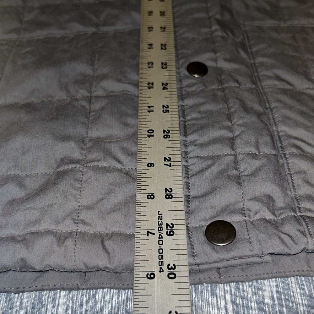 L.L.Bean Soft Shell Vest Men's Large Tall in Dark Gray ODGH1 - Picture 9 of 9